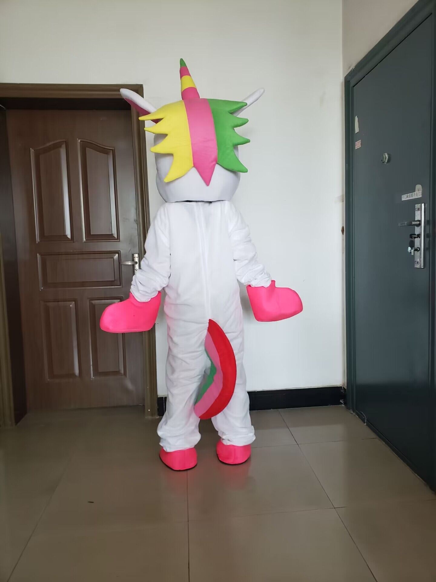 Adult Unicorn Mascot Costume C - Cosplay Prop Business avaliação e preço