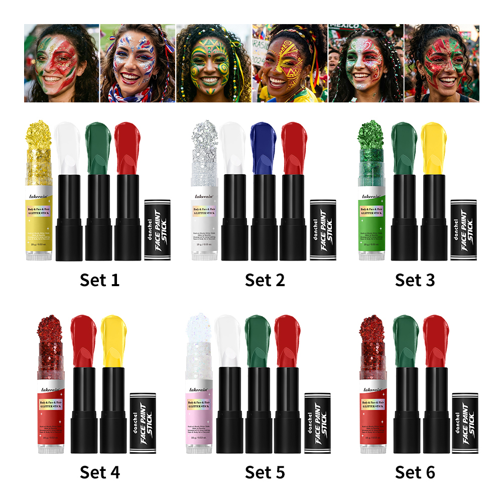 Face Body Paint Stick Set Eye  - Body Paint Sfx avaliação e preço