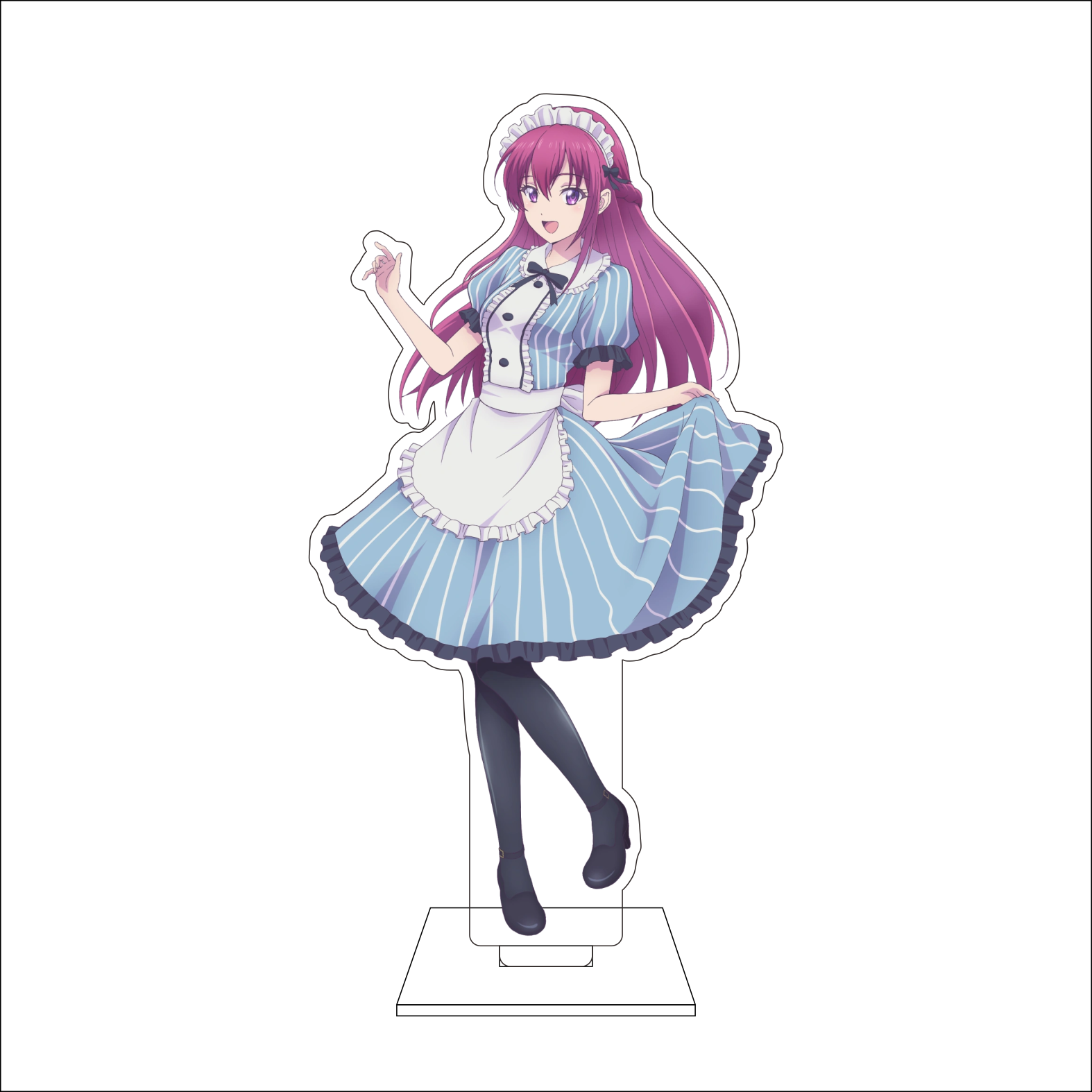 16CM Anime The Goddess Cafe Te - Anime Cosplay Prop avaliação e preço