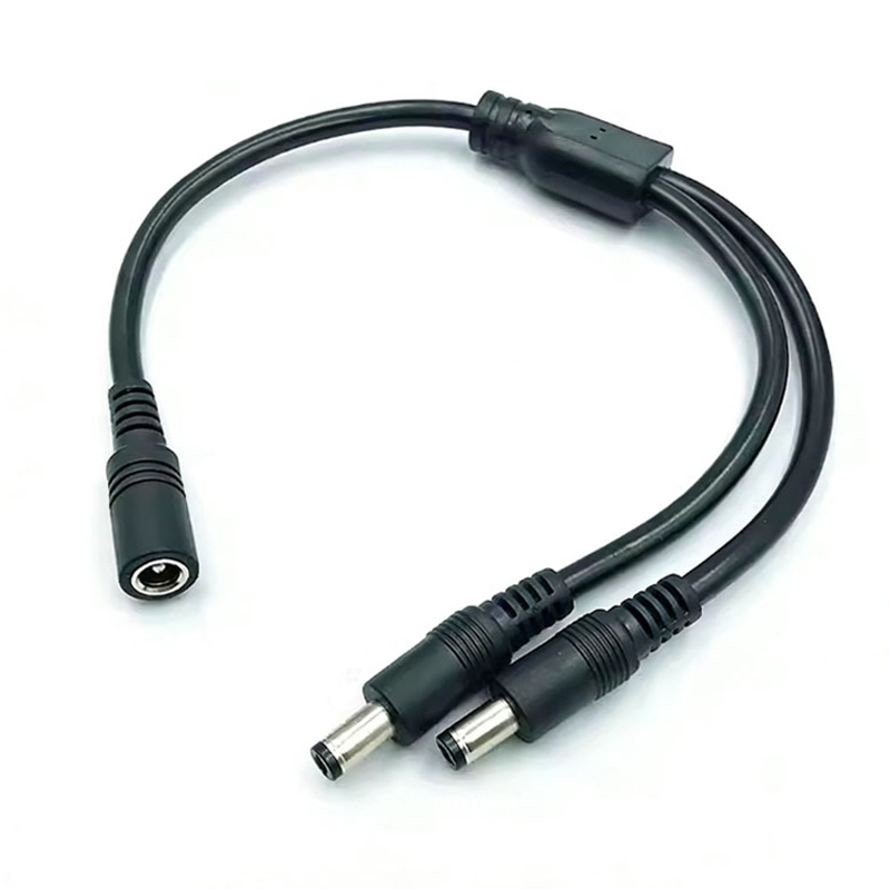 1PC DC 5.5mm*2.1mm 1 To 2 Conn - Led El Wire avaliação e preço