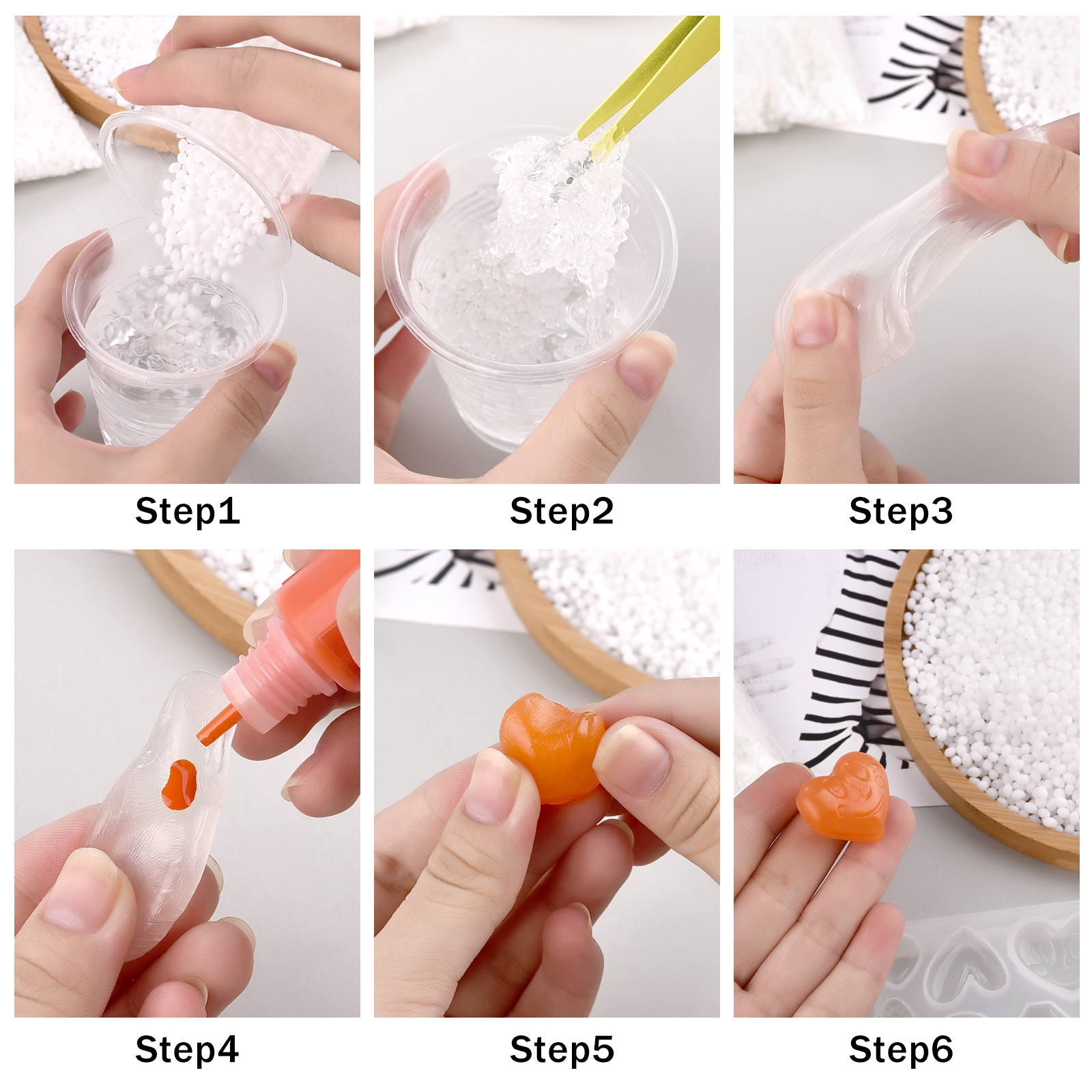 20-500g Polymorph Resin Clay T - Thermoplastic Pellet avaliação e preço