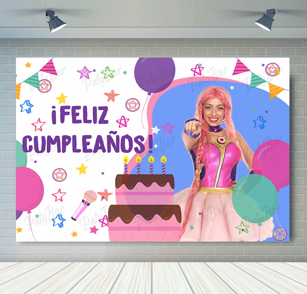 Luli Pampín Cumpleaños Backdro - Cosplay Floating Prop avaliação e preço