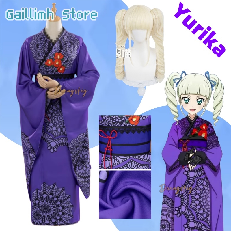 Aikatsu! Yurika Toudou Yukata  - Cosplay Prop Patterns avaliação e preço