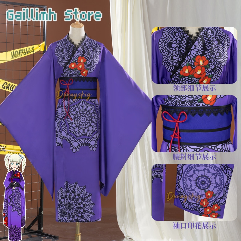 Aikatsu! Yurika Toudou Yukata  - Cosplay Prop Patterns avaliação e preço