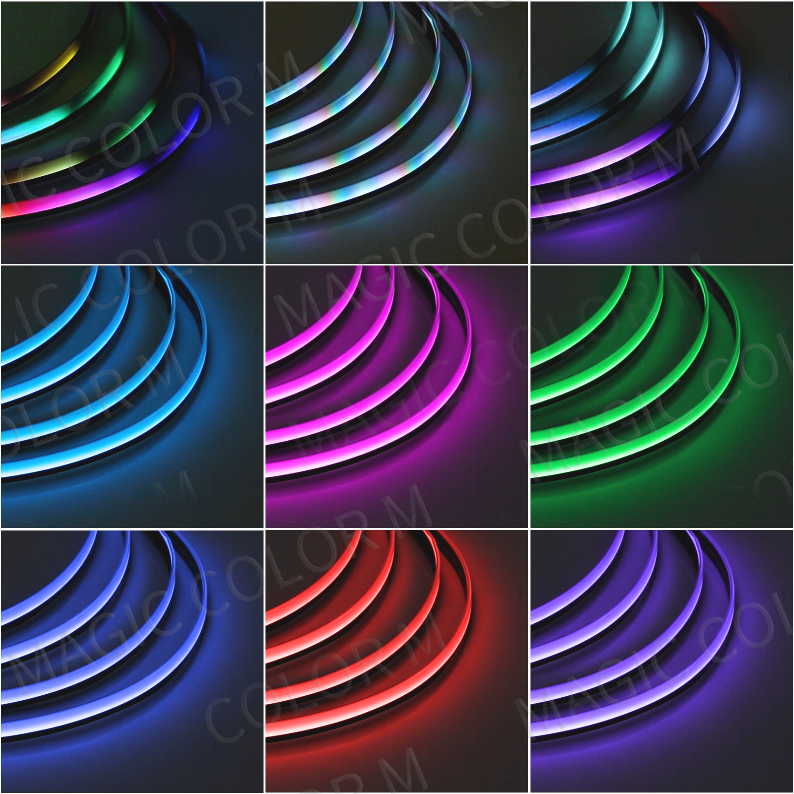 78inch 200cm 150cm LED Car Amb - Led El Wire avaliação e preço