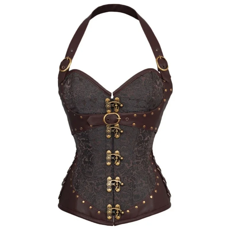 Steampunk Corset Top Steel Bon - Boning Corset Steel avaliação e preço