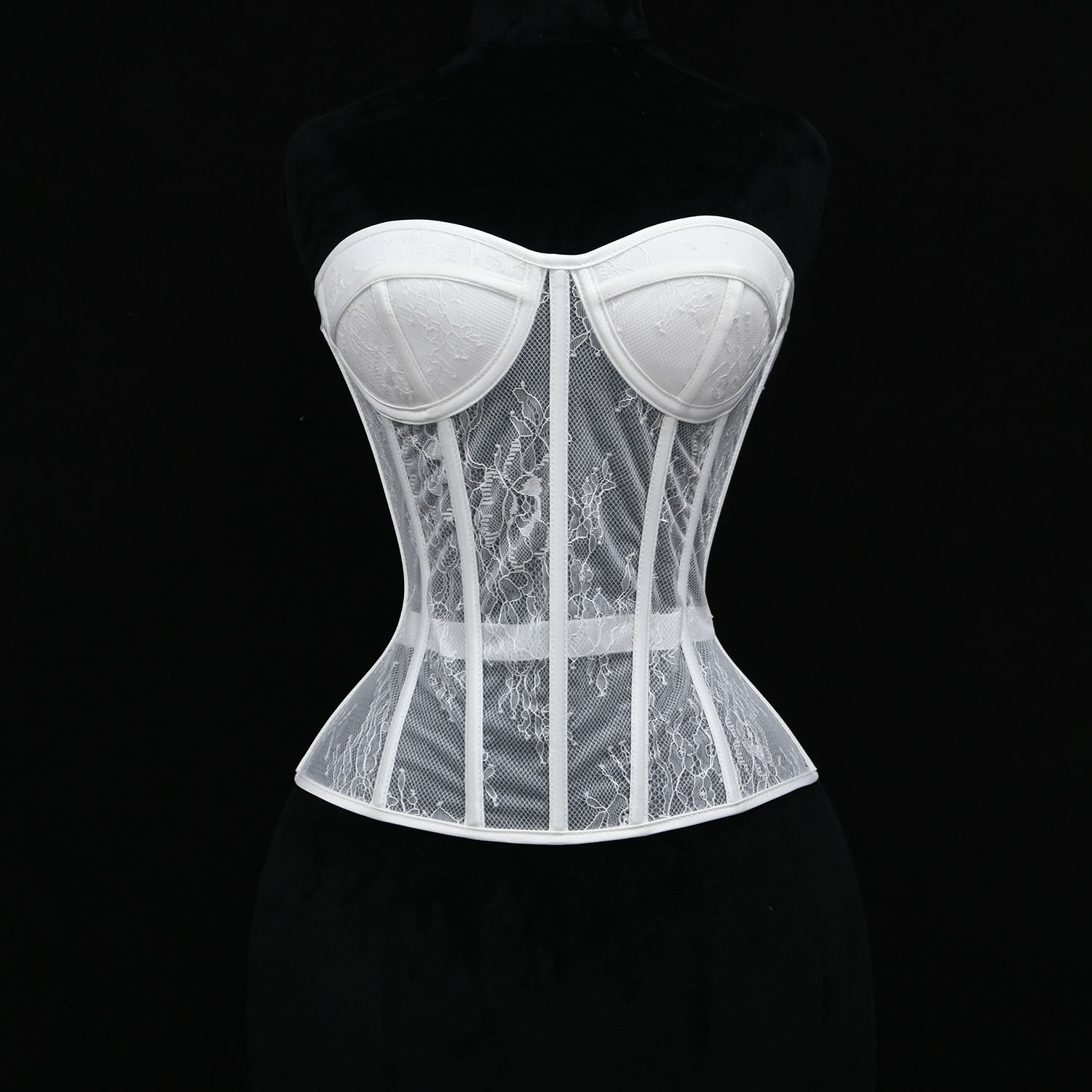 Steel Bone Korset Woman Hollow - Boning Corset Steel avaliação e preço