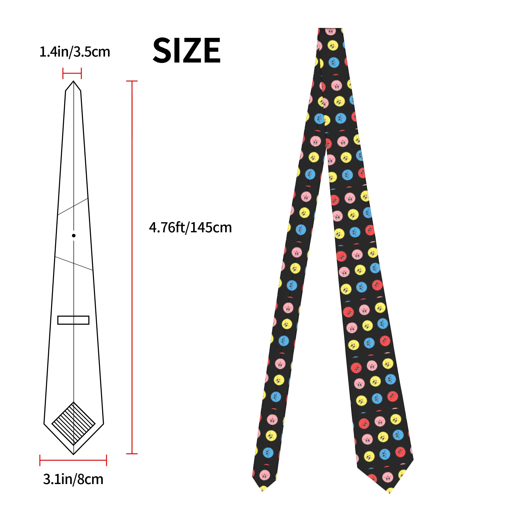 Rolling Kirby Pattern Neckties - Cosplay Prop Patterns avaliação e preço