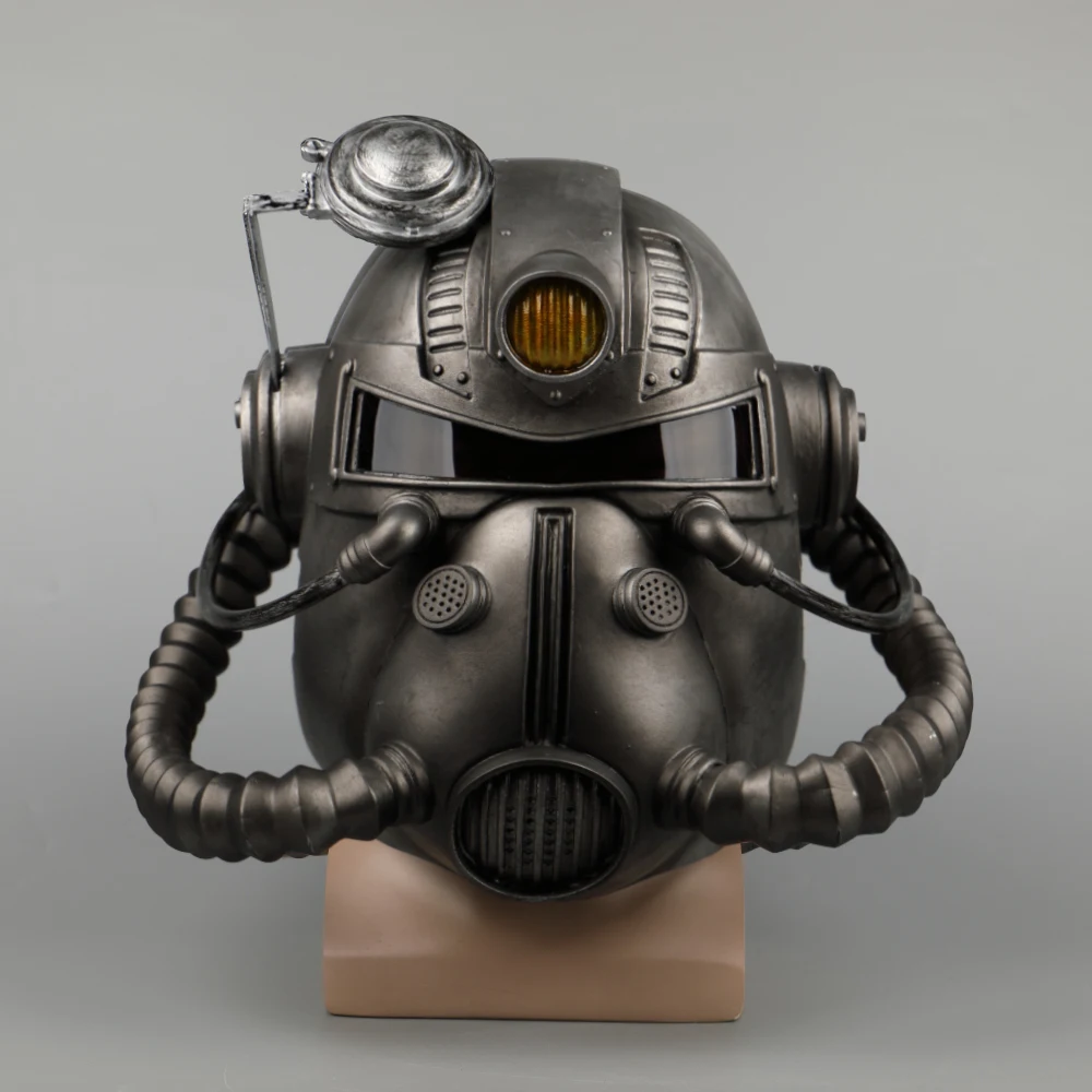 Game Power Armor Helmet Wearab - Fallout Cosplay Prop avaliação e preço