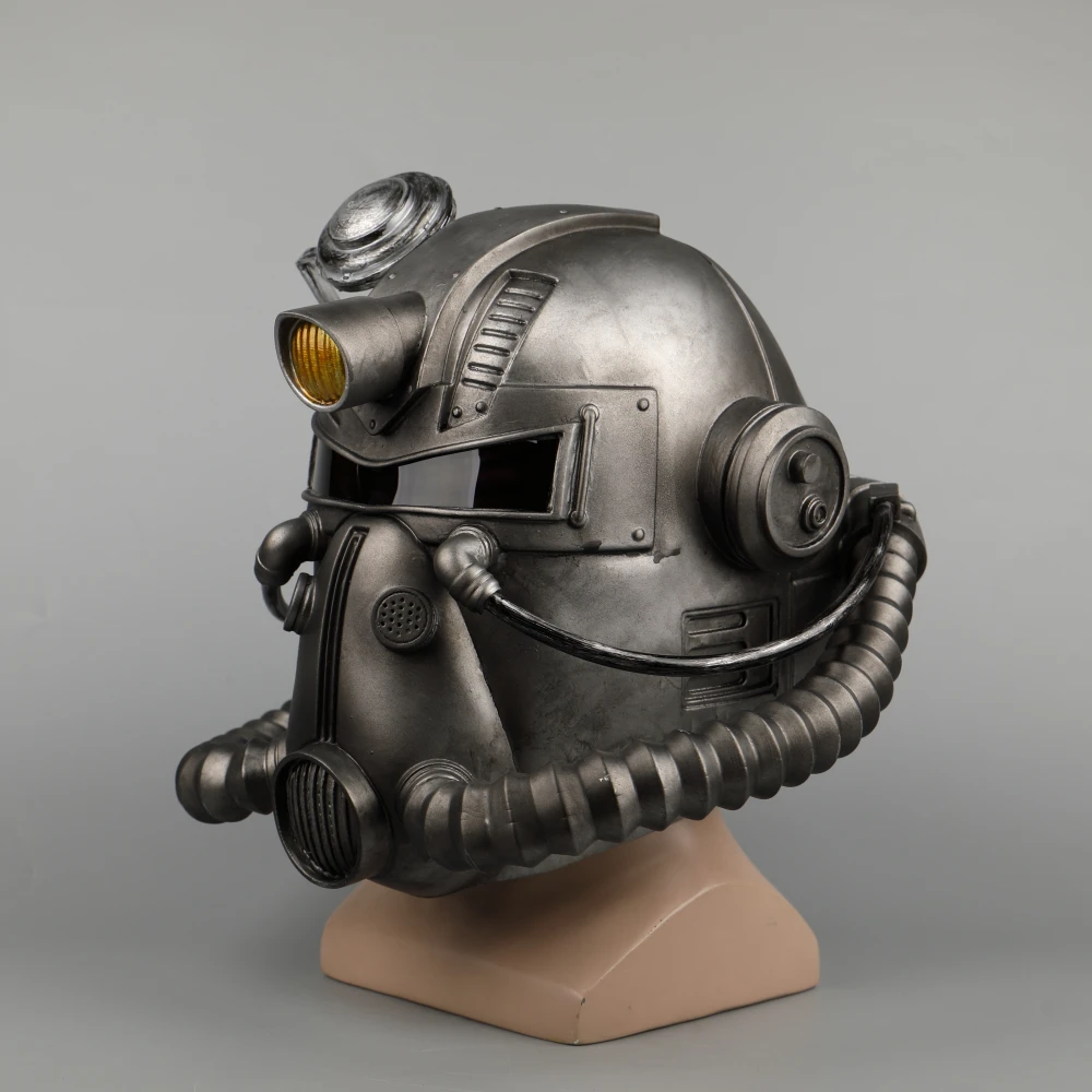Game Power Armor Helmet Wearab - Fallout Cosplay Prop avaliação e preço