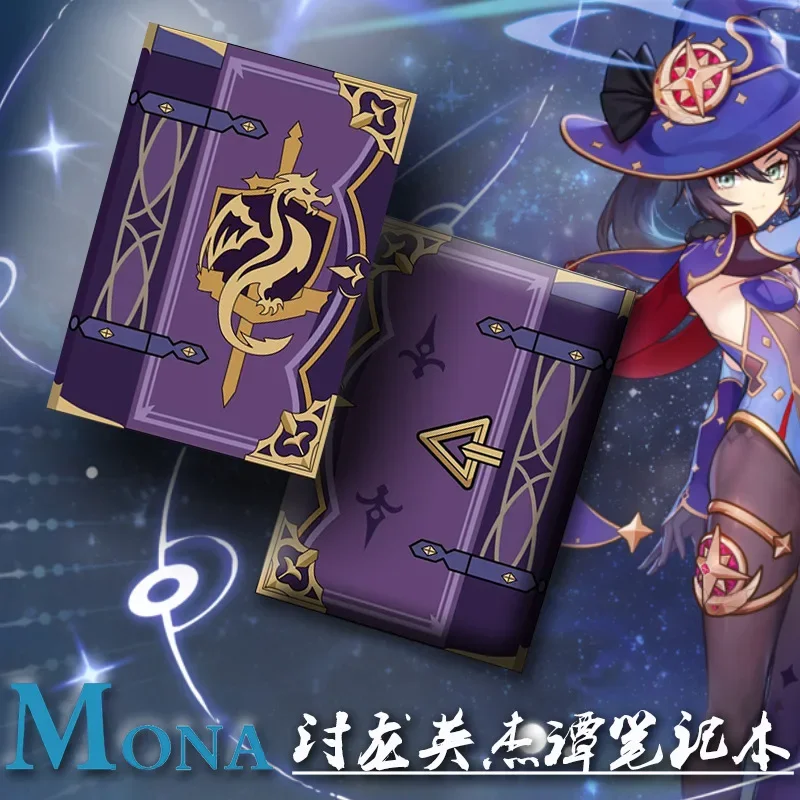 Game Genshin Impact Mona Noteb - Cosplay Prop Book avaliação e preço