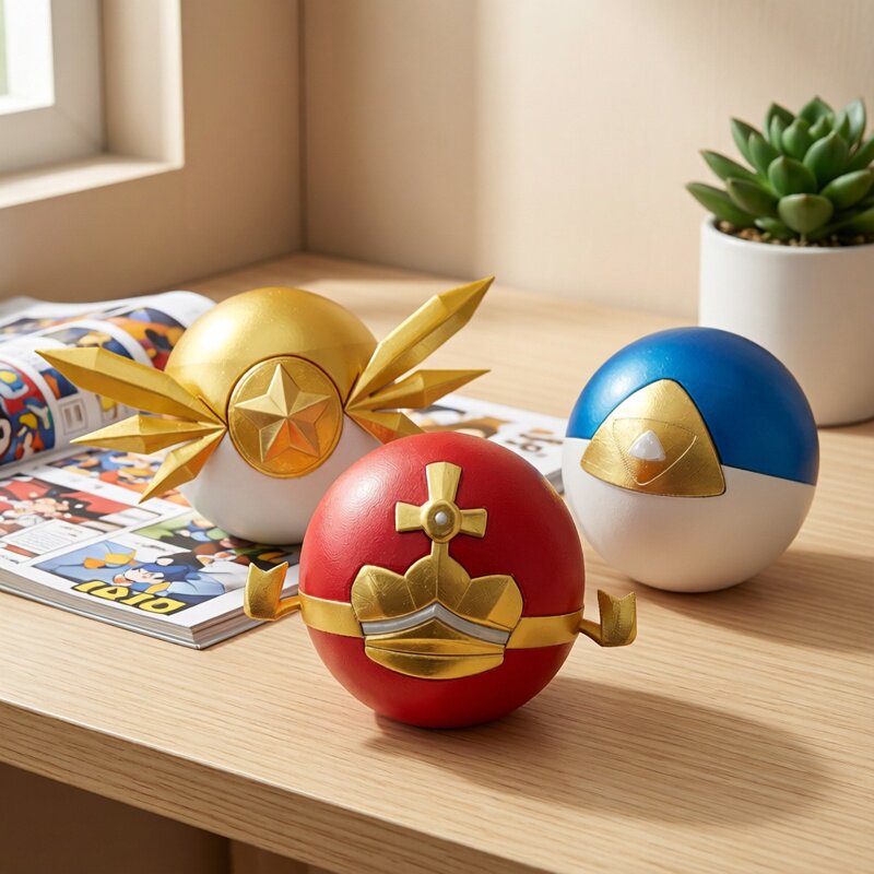 Complete Set Of Gulu Balls Cos - Cosplay Prop 3D Print Settings avaliação e preço