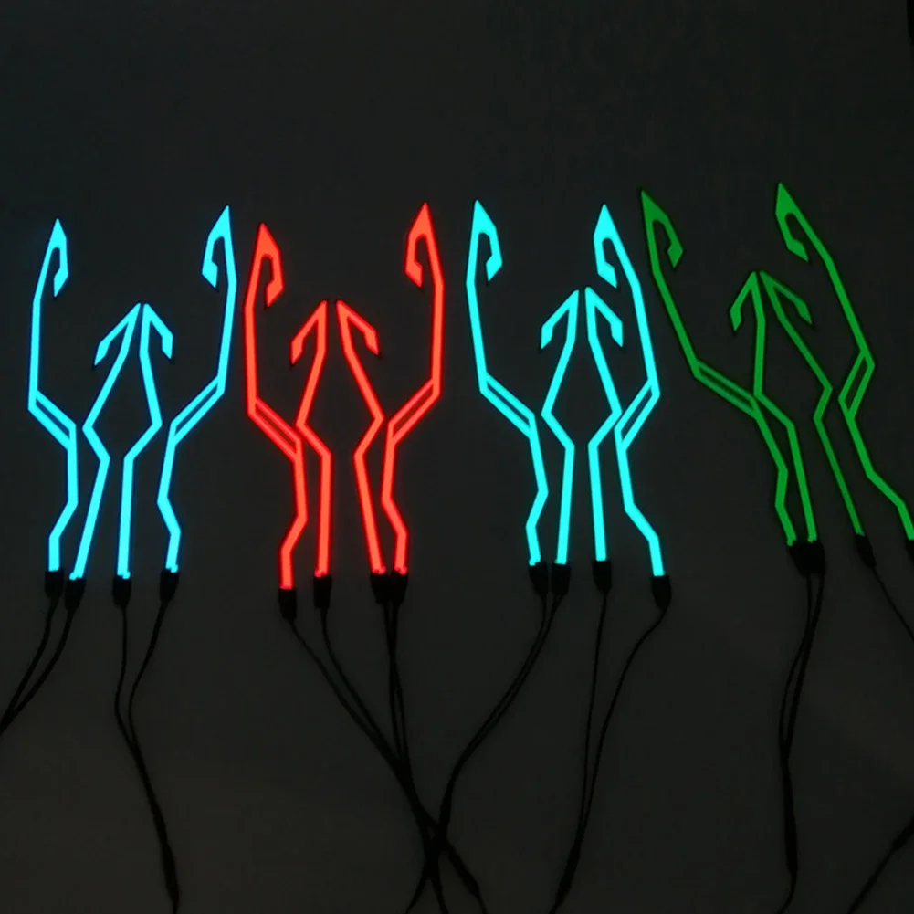 Helmet Strip EL Sticker Led He - Led El Wire avaliação e preço