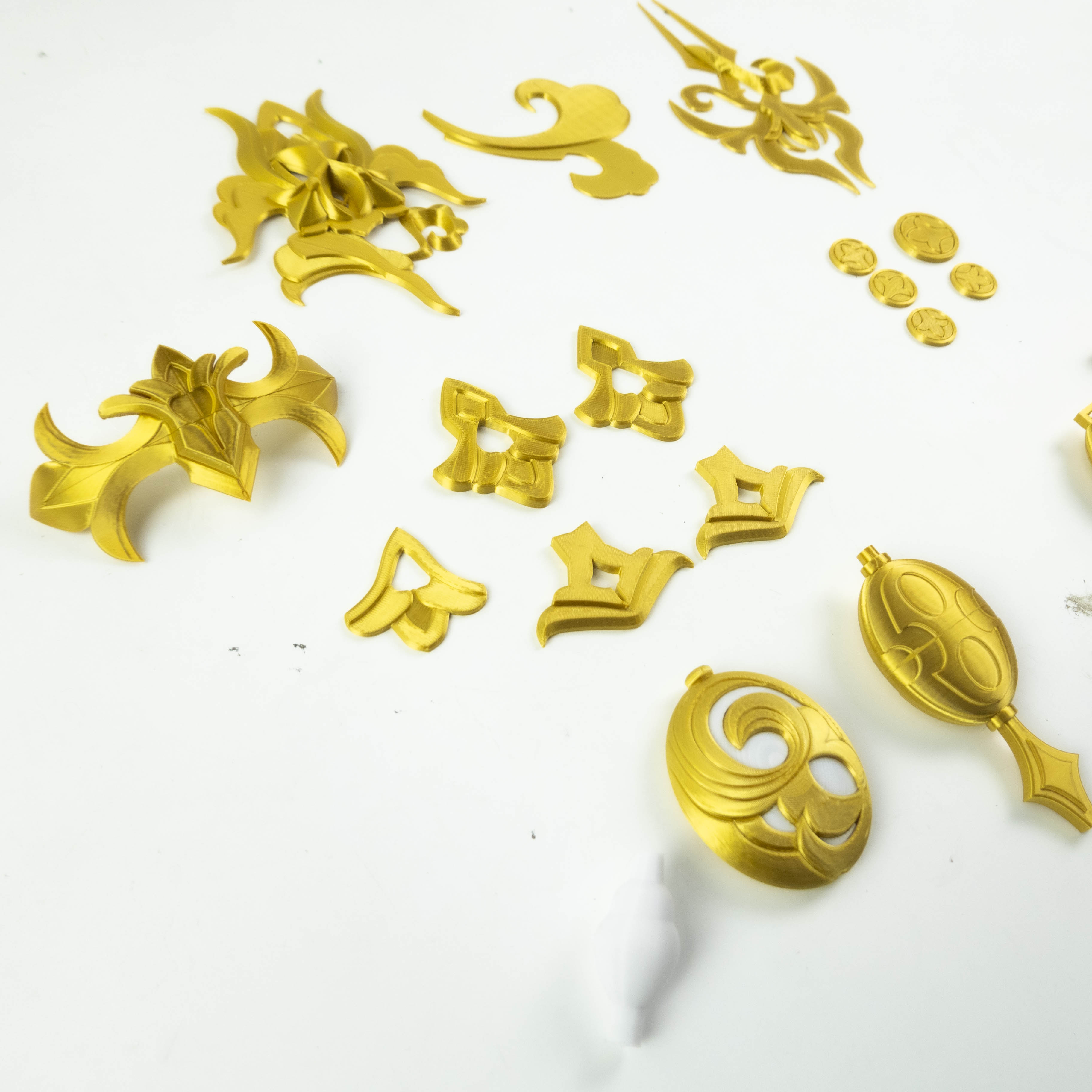 1 Set Honkai Star Rail Luocha  - Cosplay Prop 3D Print Settings avaliação e preço