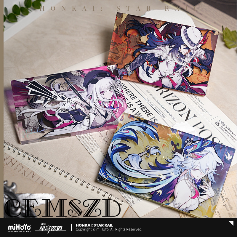 [Genuine] miHoYo Game Honkai S - Acrylic Cosplay Prop avaliação e preço