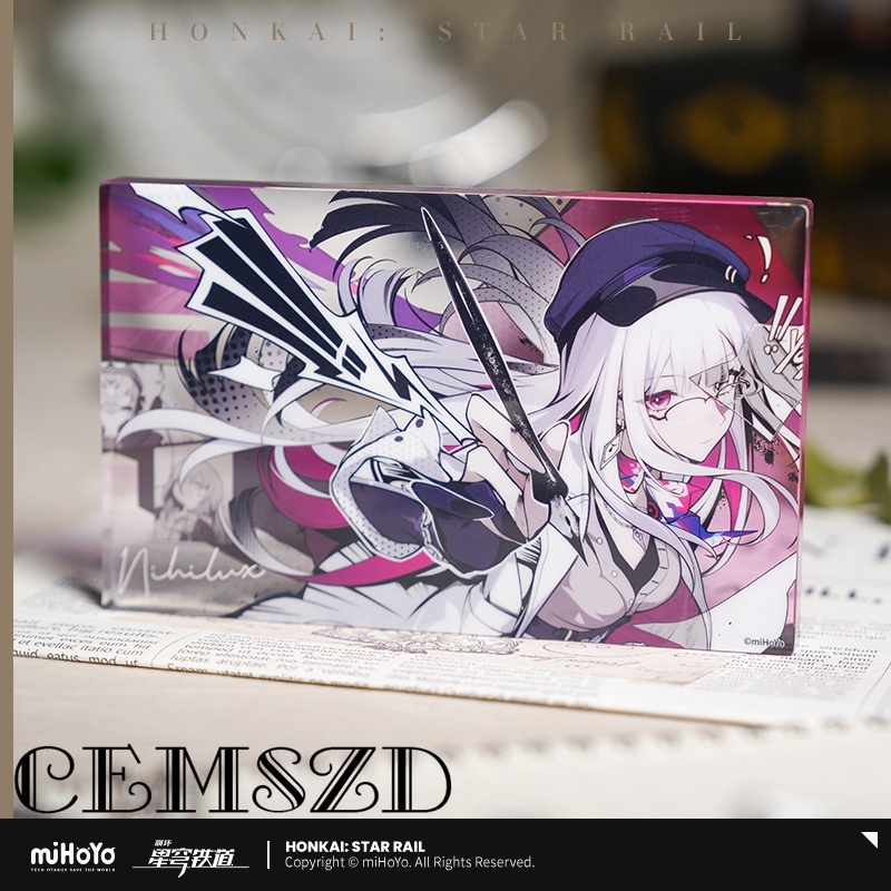 [Genuine] miHoYo Game Honkai S - Acrylic Cosplay Prop avaliação e preço
