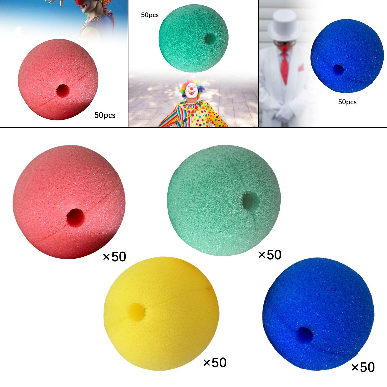 50x Clown Noses for Women Men  - Briar Cosplay Prop avaliação e preço