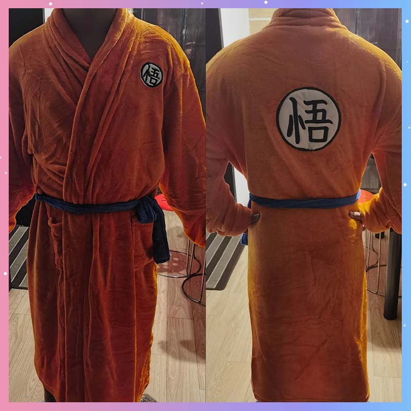 Dragon Ball Z Son Goku Bathrob - Cosplay Fireball Prop avaliação e preço