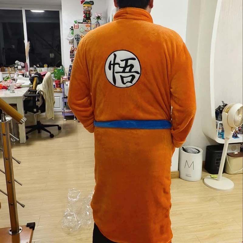 Dragon Ball Z Son Goku Bathrob - Cosplay Fireball Prop avaliação e preço