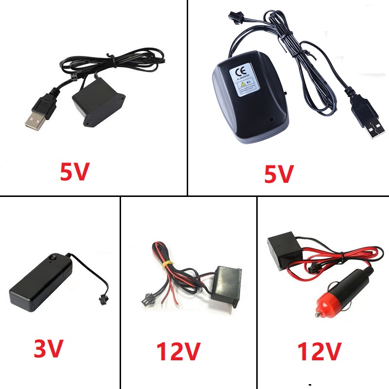 DC 12V EL Line USB Cigarette L - Led El Wire avaliação e preço