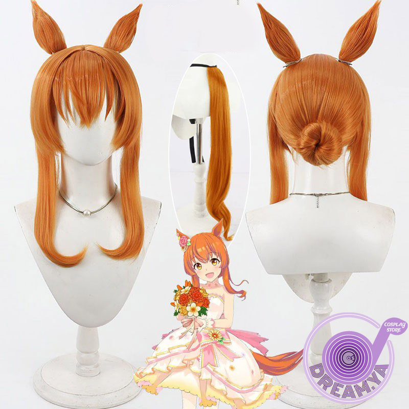 Mayano Top Gun Cosplay Wig Uma - Heat Gun Cosplay avaliação e preço