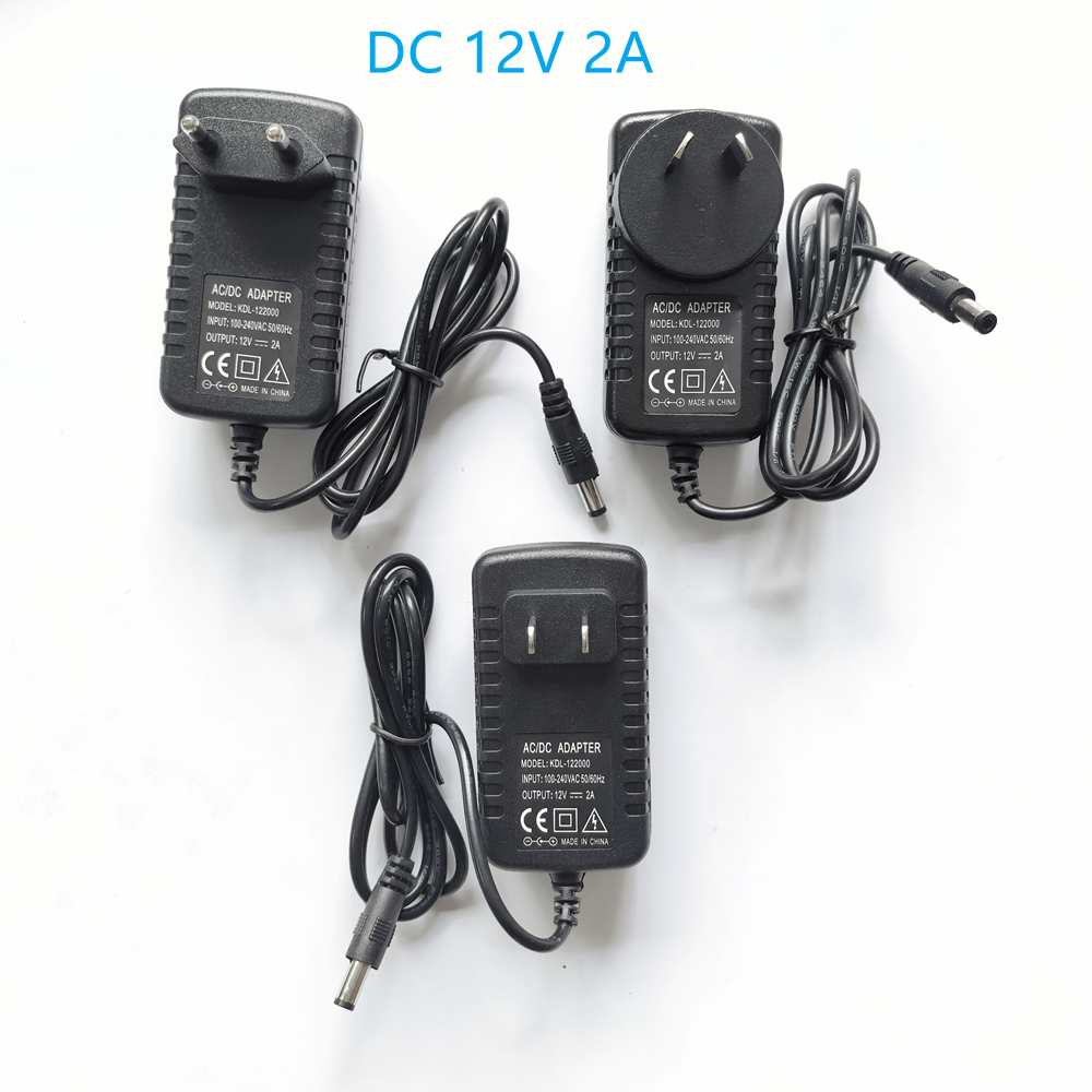 AC 110-240V DC 12V 2A Universa - Led El Wire avaliação e preço