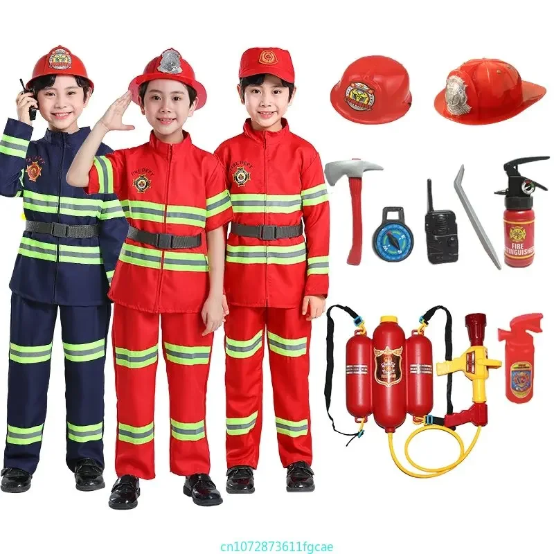 Children Firefighter Uniform S - Cosplay Prop Works avaliação e preço
