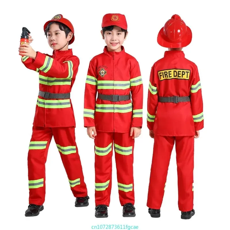 Children Firefighter Uniform S - Cosplay Prop Works avaliação e preço