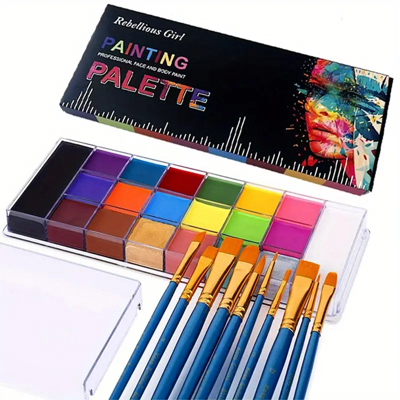 20 Color Face & Body Paint Pal - Body Paint Sfx avaliação e preço