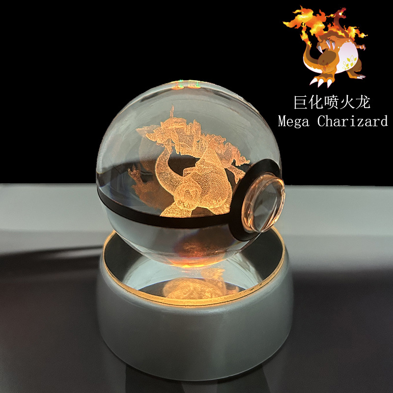 Pokemon Crystal Poké Ball 3D E - Cosplay Fireball Prop avaliação e preço