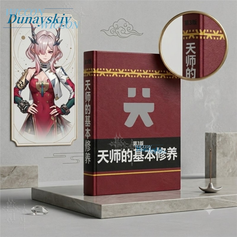 Arknights Endfield Mi Fu Cospl - Cosplay Prop Book avaliação e preço