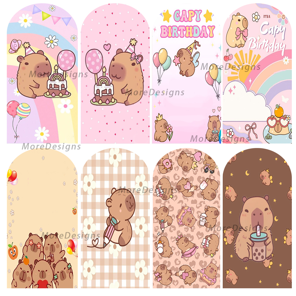 Cartoon Capybara Arched Covers - Cosplay Floating Prop avaliação e preço