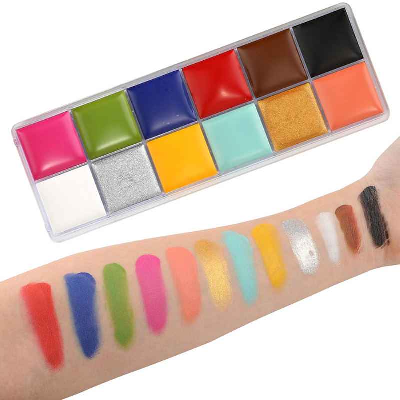 SFX Makeup Kit 12 Color Face B - Body Paint Sfx avaliação e preço