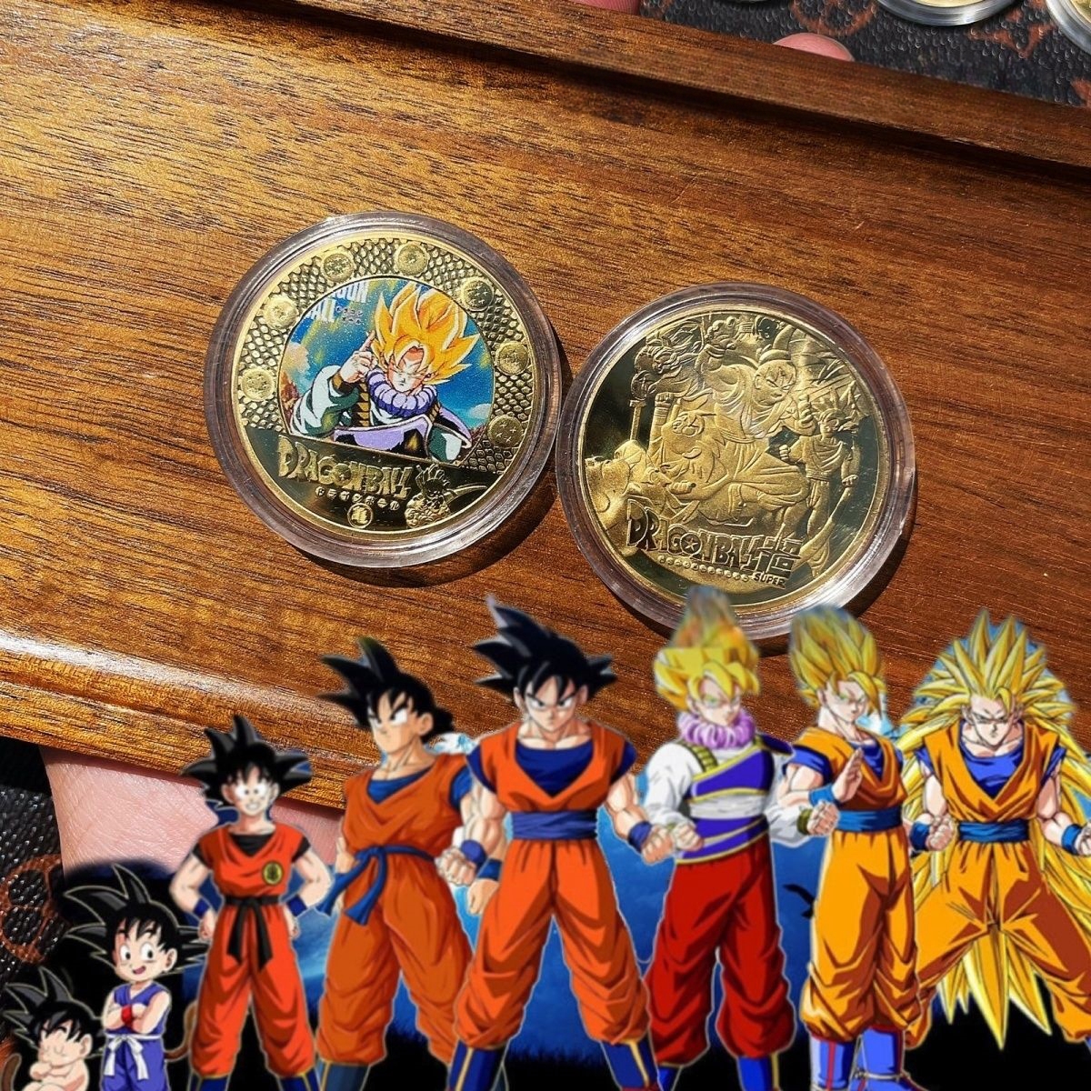 Dragon Ball Collect Gold Coin  - Cosplay Fireball Prop avaliação e preço