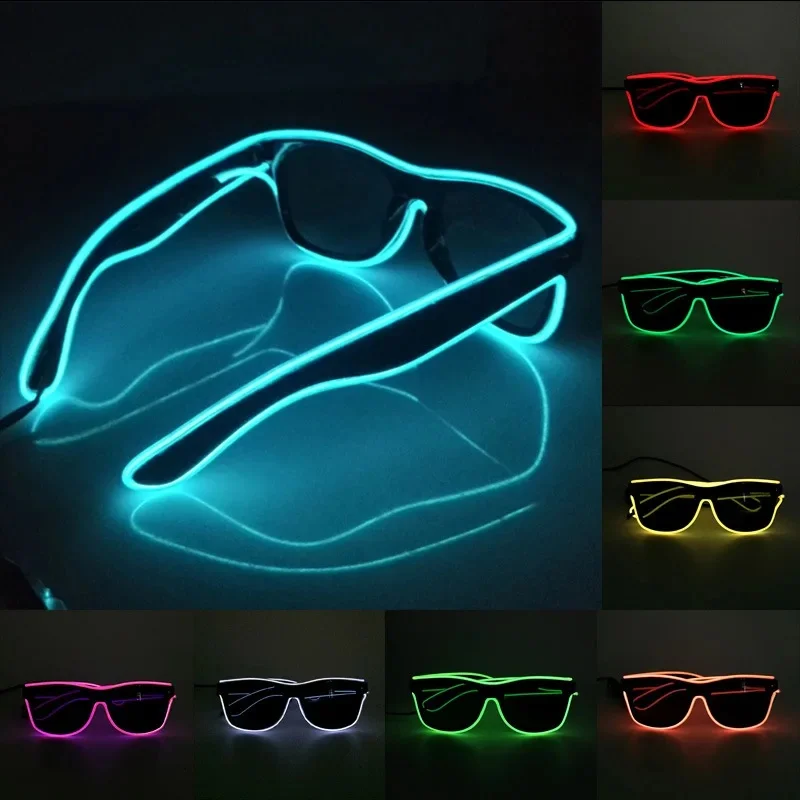Flashing Glasses EL Wire LED G - Led El Wire avaliação e preço