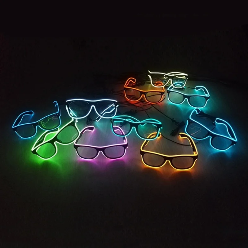 Flashing Glasses EL Wire LED G - Led El Wire avaliação e preço