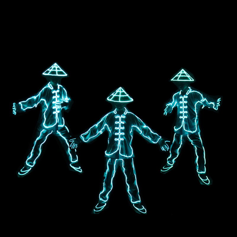 EL Wire LED Clothes Portable N - Led El Wire avaliação e preço