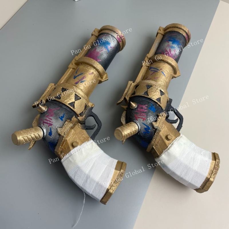28cm/11.02in Jinx Pistol Custo - Cosplay Prop Display avaliação e preço
