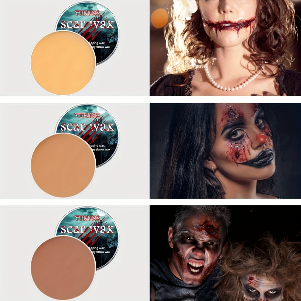 2pcs YTRUNS SFX Scar Makeup Ki - Body Paint Sfx avaliação e preço