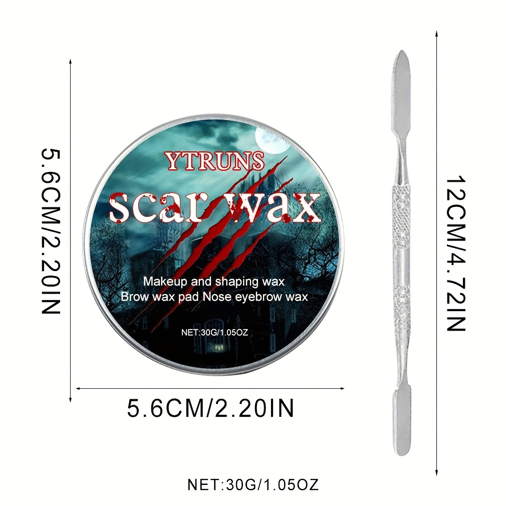 2pcs YTRUNS SFX Scar Makeup Ki - Body Paint Sfx avaliação e preço