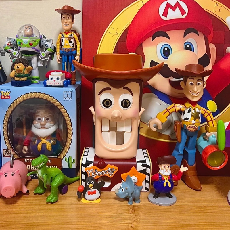 New Woody Big Teeth Assembly B - Cosplay Prop Building avaliação e preço