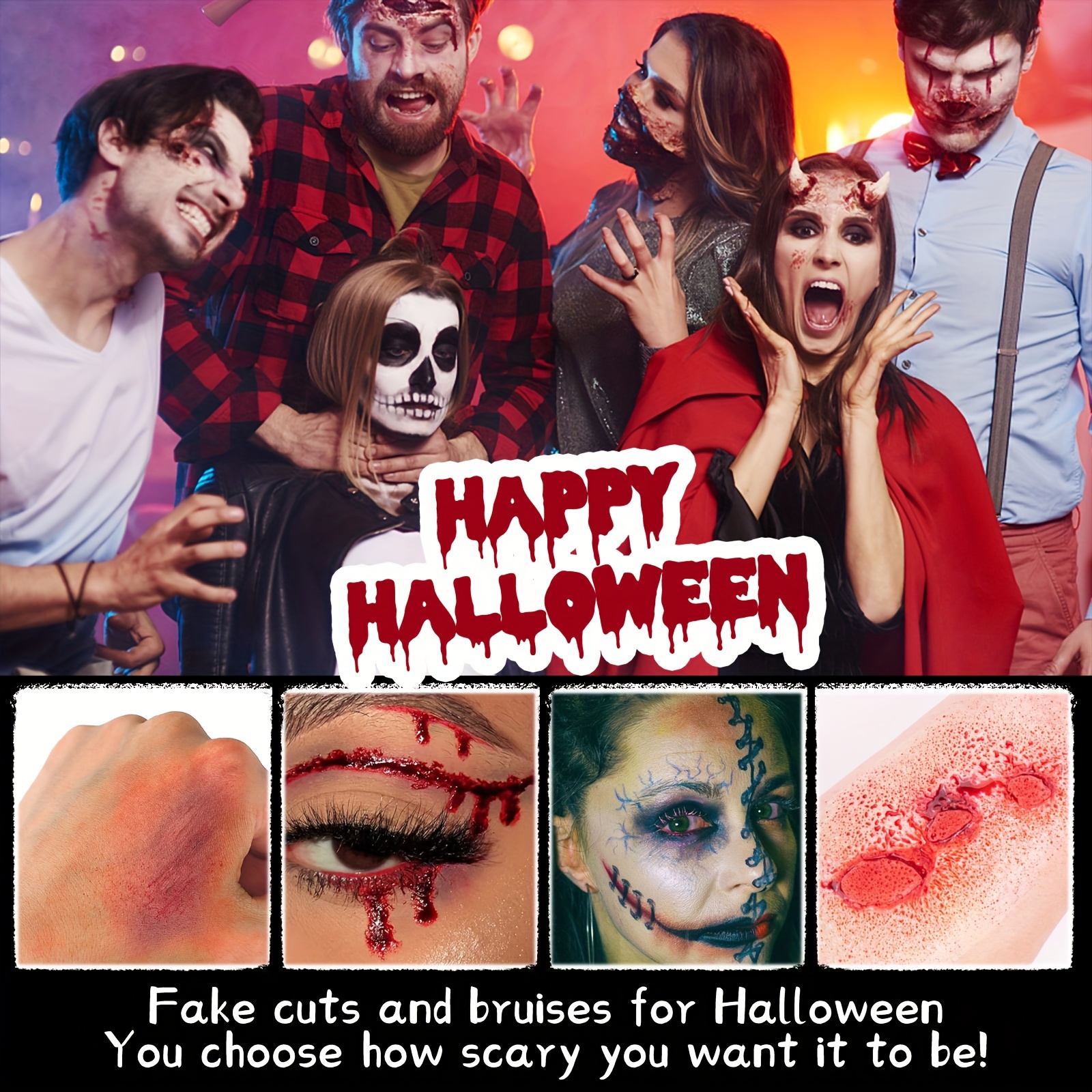 Halloween Coagulated Blood, Fa - Body Paint Sfx avaliação e preço