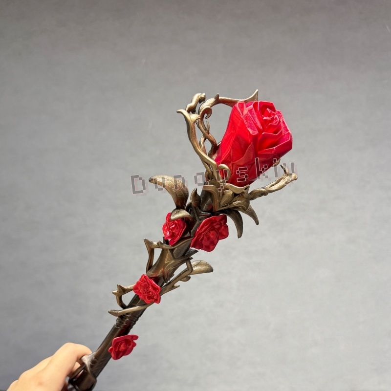 Sylus Staff Silver Wing Demon  - Cosplay Prop 3D Print Settings avaliação e preço