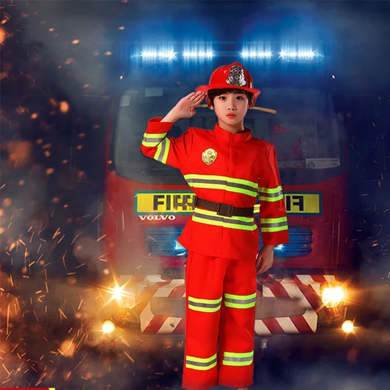 New Firefighter Uniform Sam Fi - Cosplay Prop Works avaliação e preço
