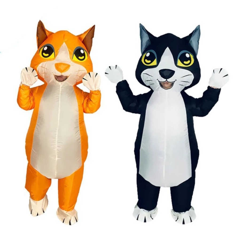 Orange Black Cat Inflatable Su - Cosplay Prop Business avaliação e preço