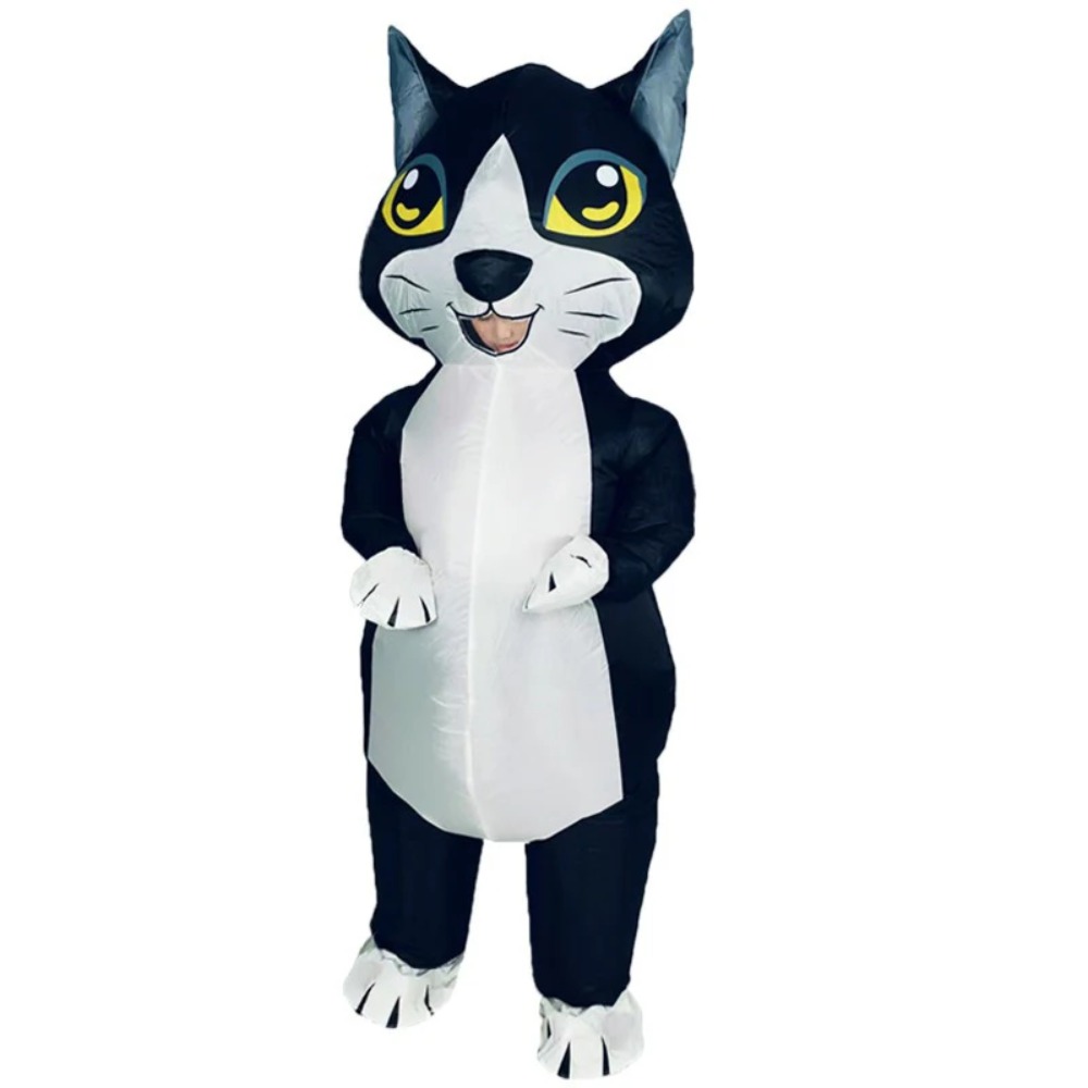 Orange Black Cat Inflatable Su - Cosplay Prop Business avaliação e preço