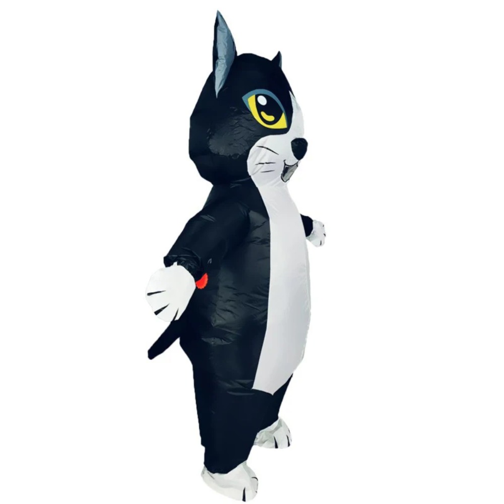 Orange Black Cat Inflatable Su - Cosplay Prop Business avaliação e preço
