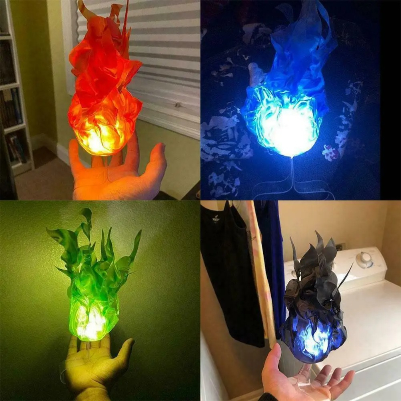 Halloween Decor Props Simulati - Cosplay Fireball Prop avaliação e preço