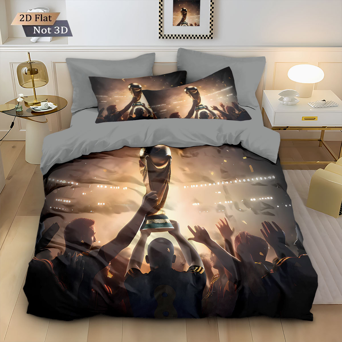 Football star Bedding Set Foot - Cosplay Prop 3D Print Settings avaliação e preço