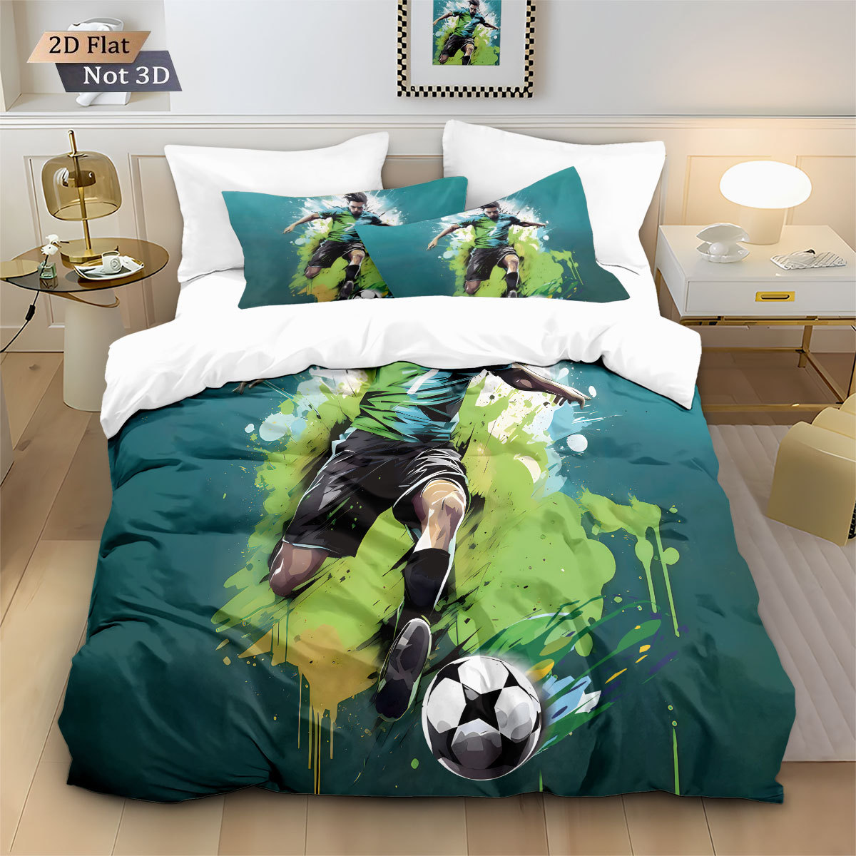 Football star Bedding Set Foot - Cosplay Prop 3D Print Settings avaliação e preço